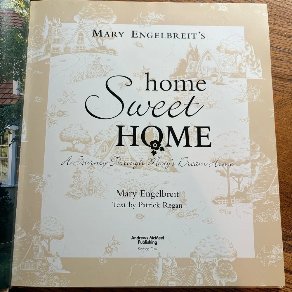 Mary Engelbreit's 2004 Home Sweet Home hardcover Book- excellent condition